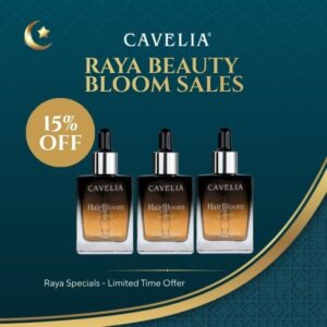 Cavelia Hair Bloom Tonic (3PC)