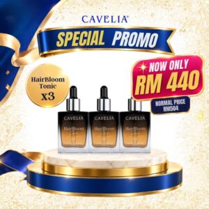 Cavelia Hair Bloom Tonic (3PC)