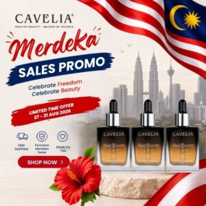 Cavelia Hair Bloom Tonic (3PC)
