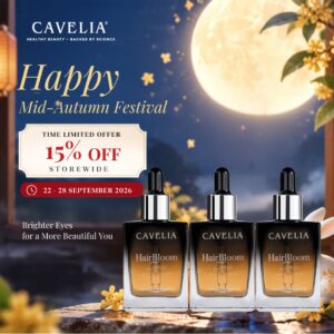 Cavelia Hair Bloom Tonic (3PC)